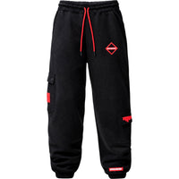TOUCH OF RED BAGGY PANTS BLACK