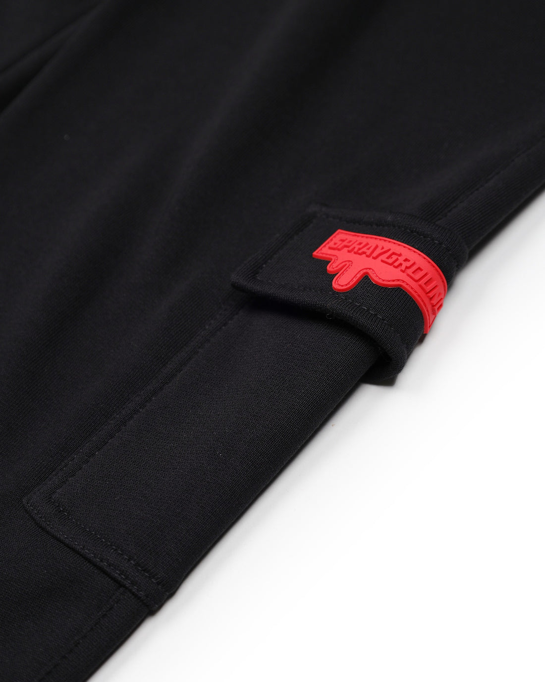 TOUCH OF RED BAGGY PANTS BLACK