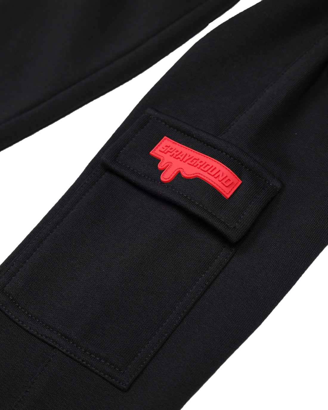 TOUCH OF RED BAGGY PANTS BLACK