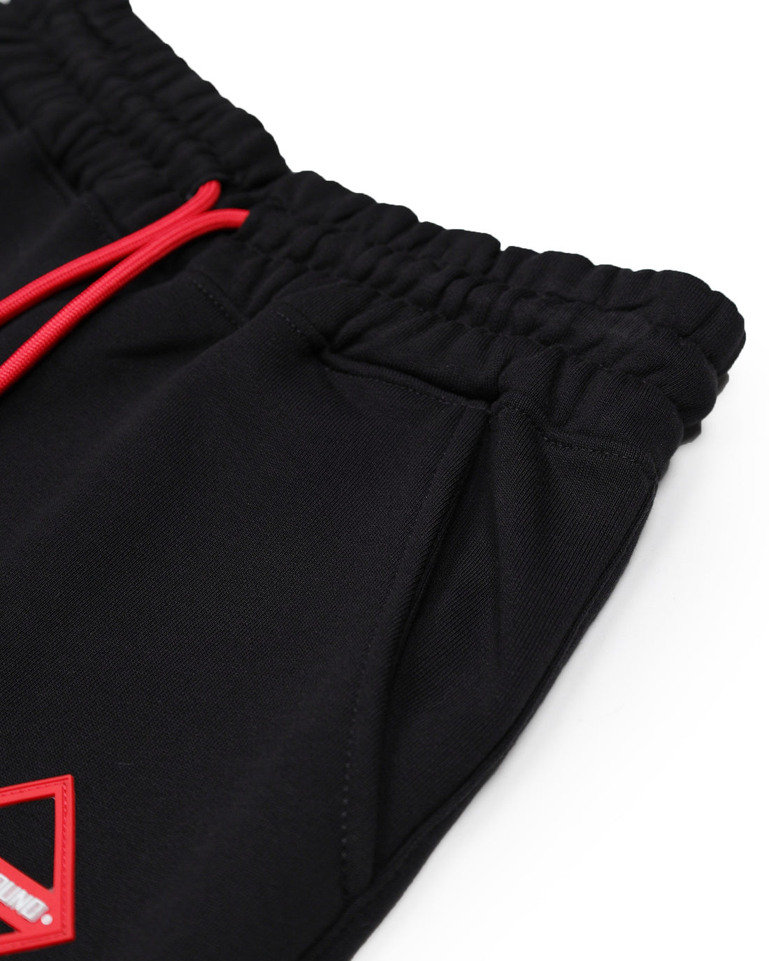 TOUCH OF RED BAGGY PANTS BLACK