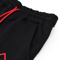 TOUCH OF RED BAGGY PANTS BLACK