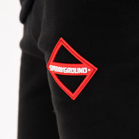 TOUCH OF RED BAGGY PANTS BLACK