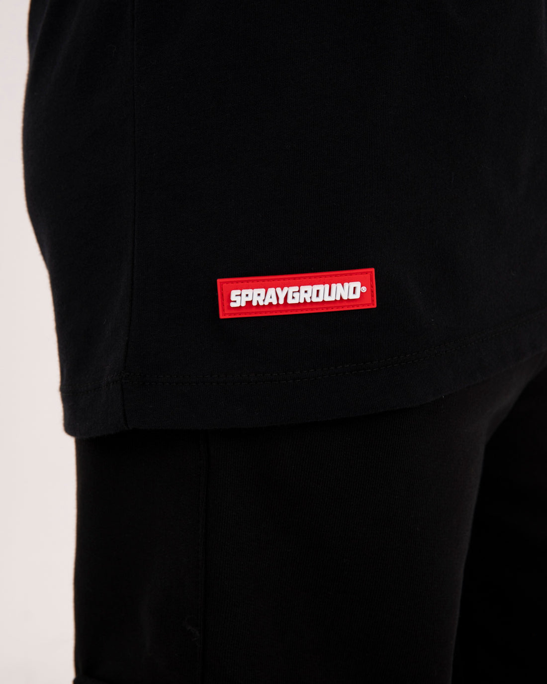 TOUCH OF RED BAGGY PANTS BLACK