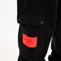 TOUCH OF RED BAGGY PANTS BLACK