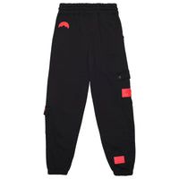 TOUCH OF RED BAGGY PANTS BLACK