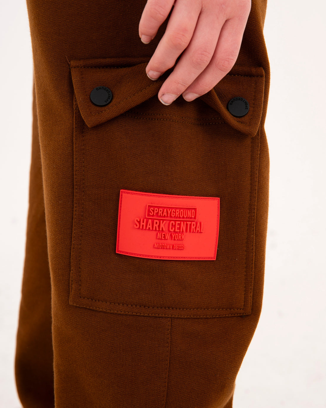TOUCH OF RED BAGGY PANTS BROWN