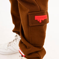 TOUCH OF RED BAGGY PANTS BROWN