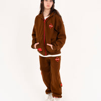 TOUCH OF RED BAGGY PANTS BROWN
