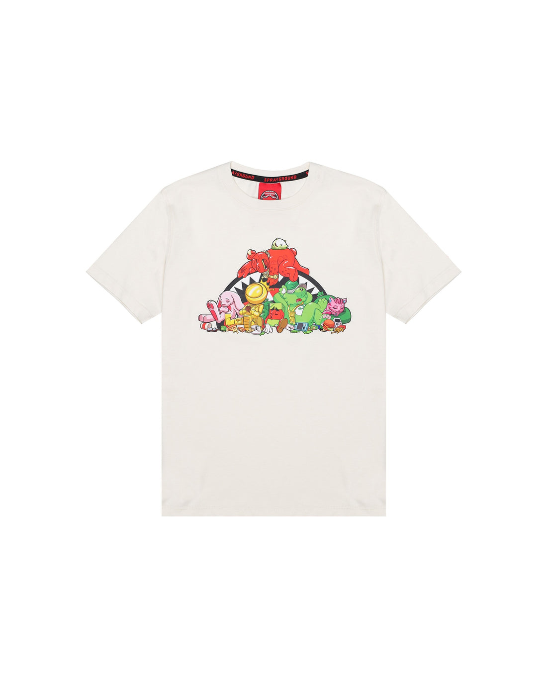 SLEEPY SPRAY SQUAD REGULAR T-SHIRT IVORY