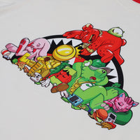SLEEPY SPRAY SQUAD REGULAR T-SHIRT IVORY