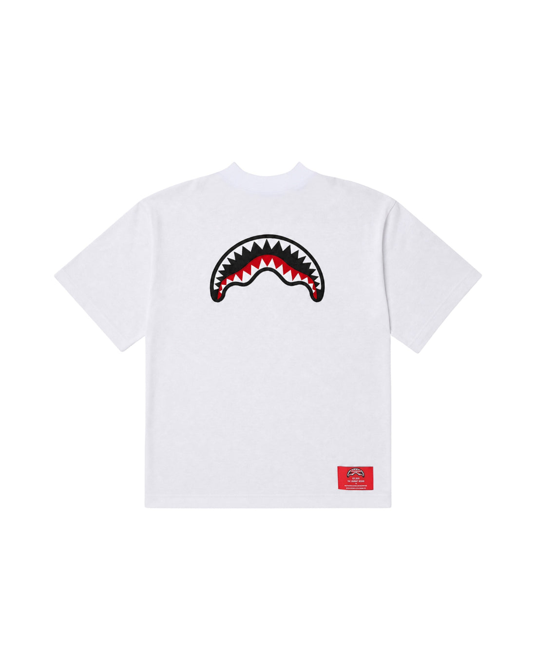 TURN AROUND OVER T-SHIRT WHITE