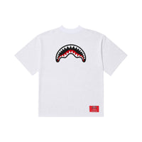 TURN AROUND OVER T-SHIRT WHITE