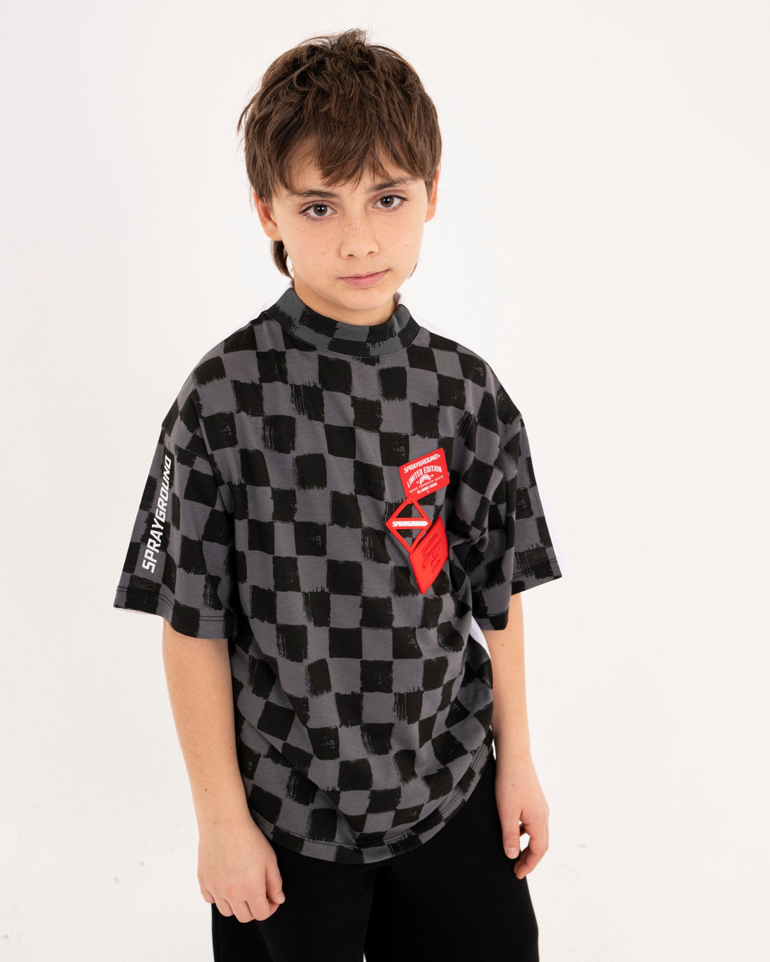 TURN AROUND OVER T-SHIRT WHITE