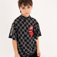 TURN AROUND OVER T-SHIRT WHITE