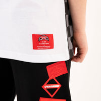 TURN AROUND OVER T-SHIRT WHITE