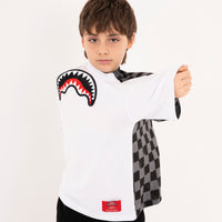 TURN AROUND OVER T-SHIRT WHITE