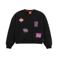 SHARK IN JAPAN OVER CREWNECK BLACK