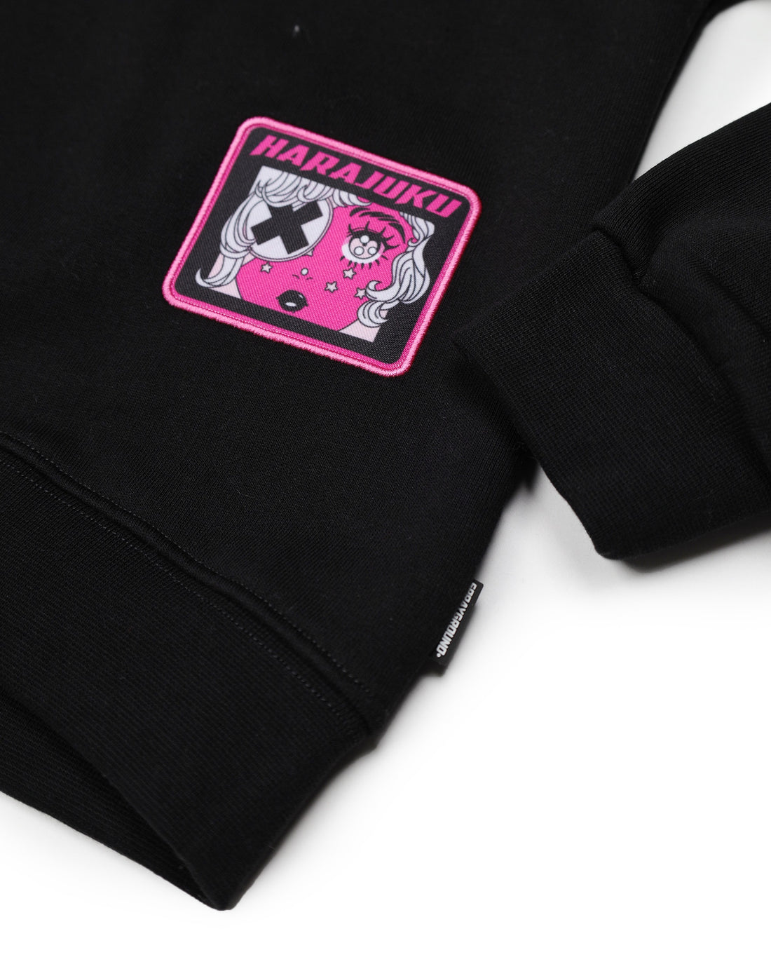 SHARK IN JAPAN OVER CREWNECK BLACK