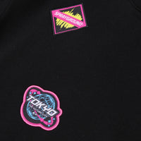 SHARK IN JAPAN OVER CREWNECK BLACK