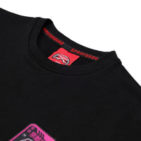 SHARK IN JAPAN OVER CREWNECK BLACK
