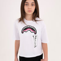 SHARK IN JAPAN T-SHIRT WHITE