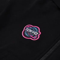 SHARK IN JAPAN OVER FULL-ZIP HOODIE BLACK
