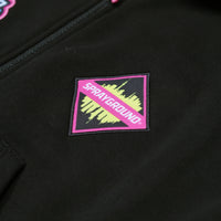 SHARK IN JAPAN OVER FULL-ZIP HOODIE BLACK