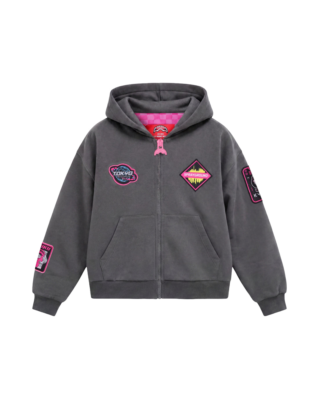 SHARK IN JAPAN OVER FULL-ZIP HOODIE