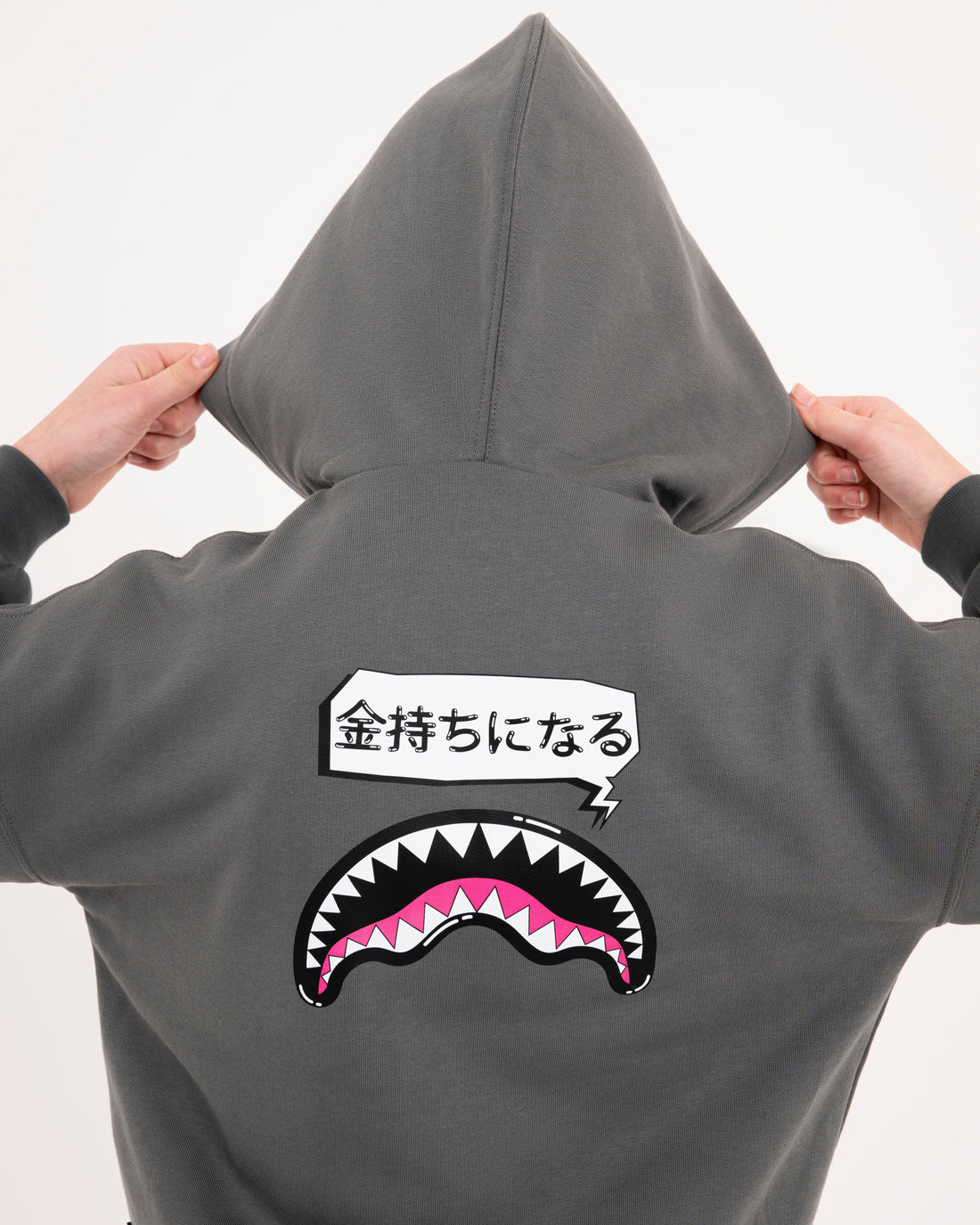 SHARK IN JAPAN OVER FULL-ZIP HOODIE