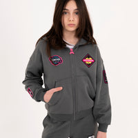 SHARK IN JAPAN OVER FULL-ZIP HOODIE