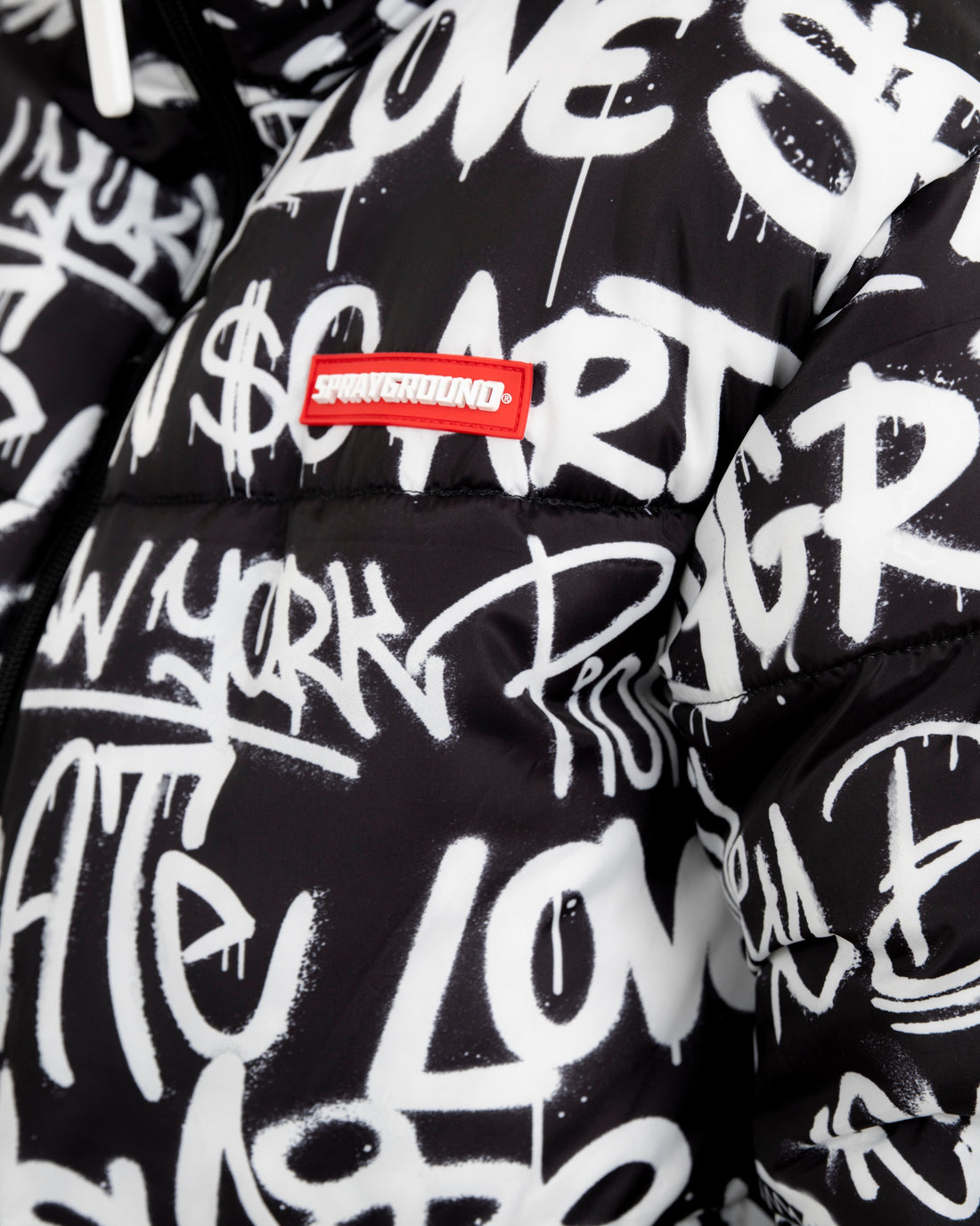 GRAFFITI REFLECTIVE DOUBLE PADDED JACKET
