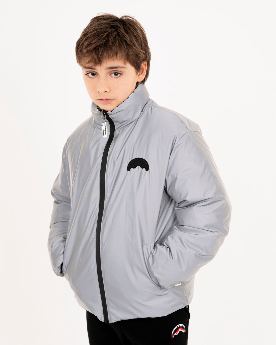 GRAFFITI REFLECTIVE DOUBLE PADDED JACKET