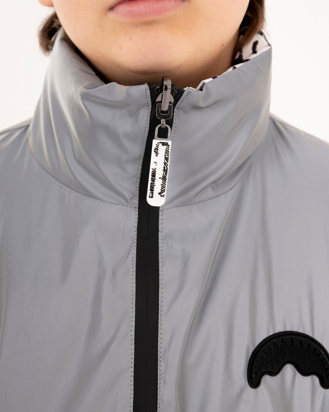 GRAFFITI REFLECTIVE DOUBLE PADDED JACKET