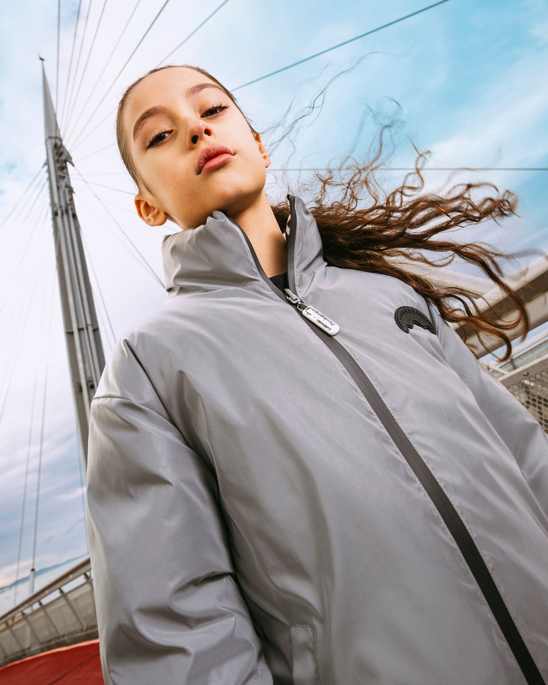GRAFFITI REFLECTIVE DOUBLE PADDED JACKET