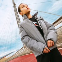GRAFFITI REFLECTIVE DOUBLE PADDED JACKET