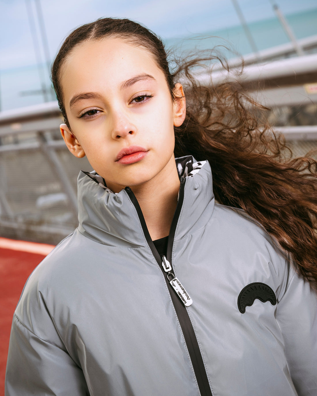 GRAFFITI REFLECTIVE DOUBLE PADDED JACKET