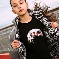 GRAFFITI REFLECTIVE DOUBLE PADDED JACKET