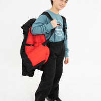 BLACK PUFFER MONOGRAM JACKET