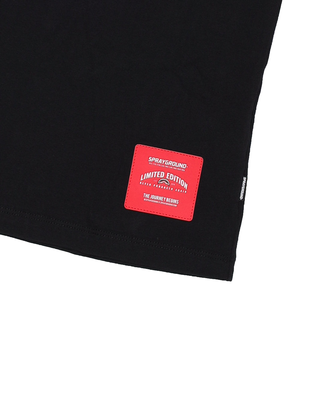 SHARK SHORT OVER T-SHIRT BLACK