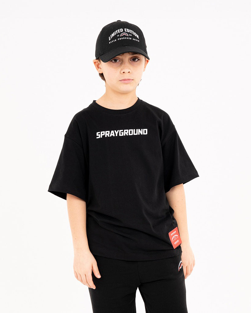 SHARK SHORT OVER T-SHIRT BLACK