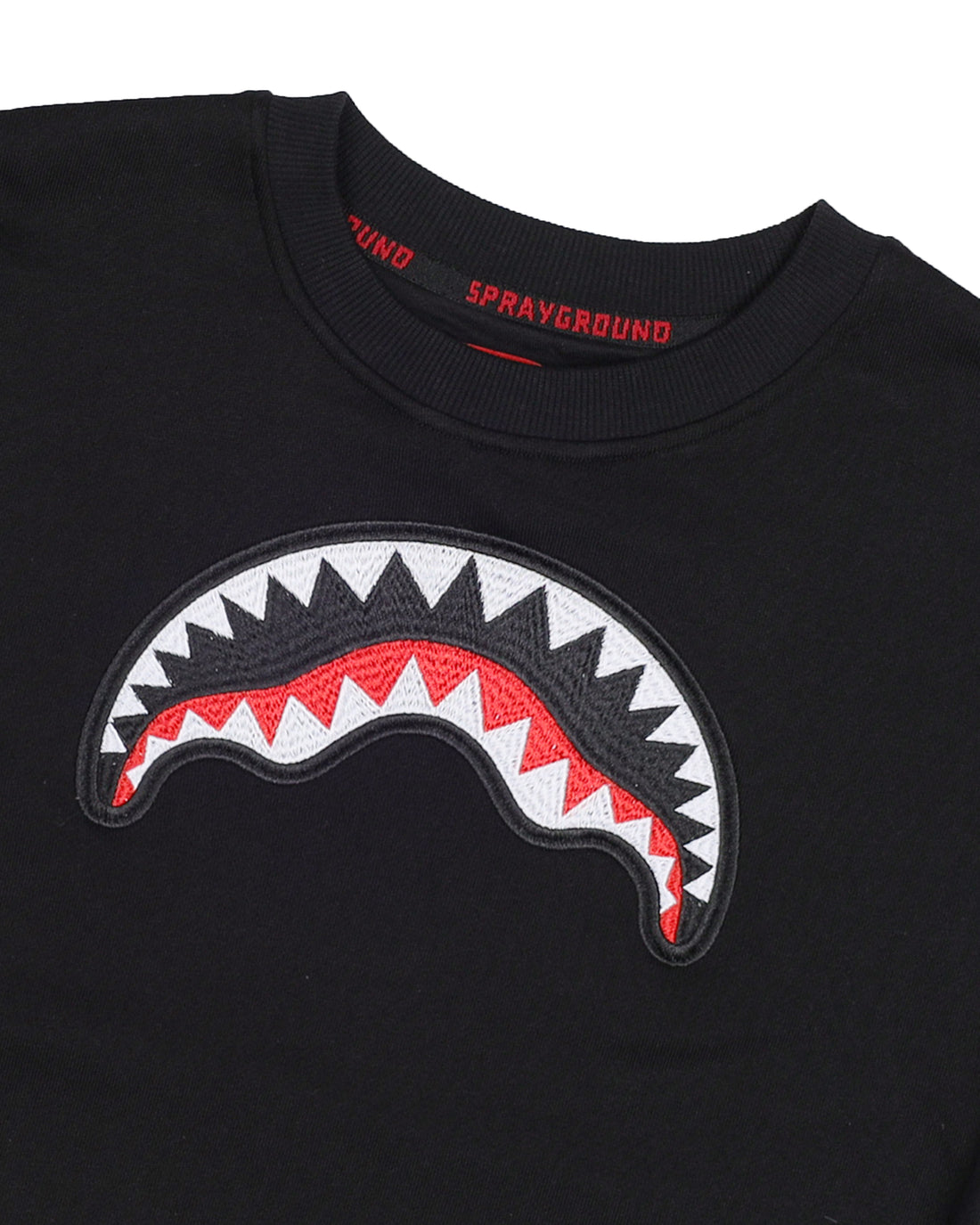 SHARK REGULAR CREWNECK BLACK