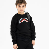 SHARK REGULAR CREWNECK BLACK