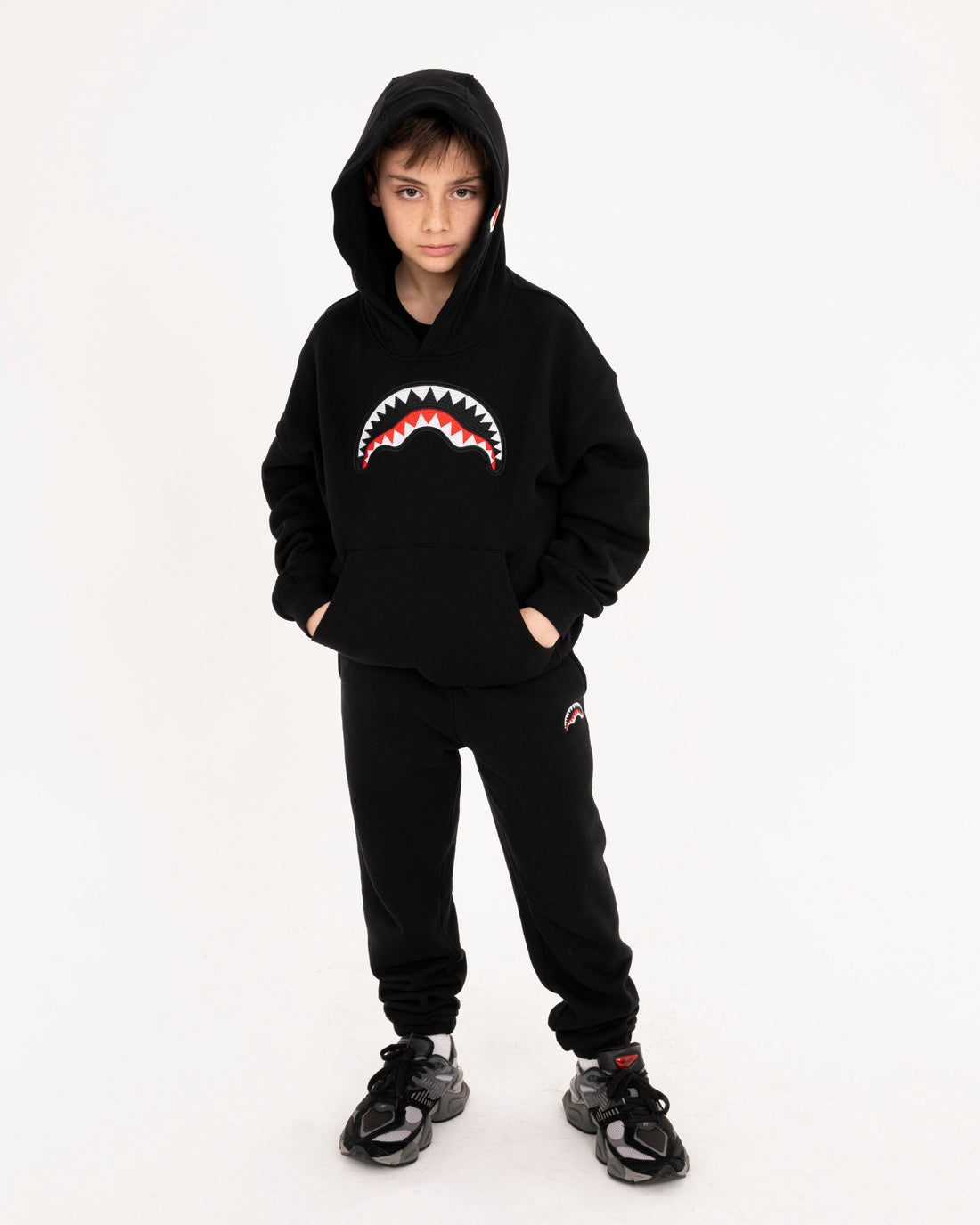 SHARK BAGGY PANTS BLACK
