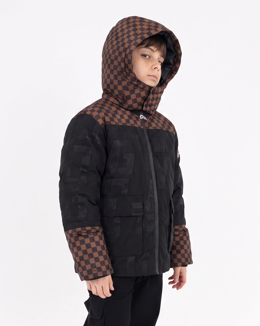 SG CHECKERED PADDED JACKET