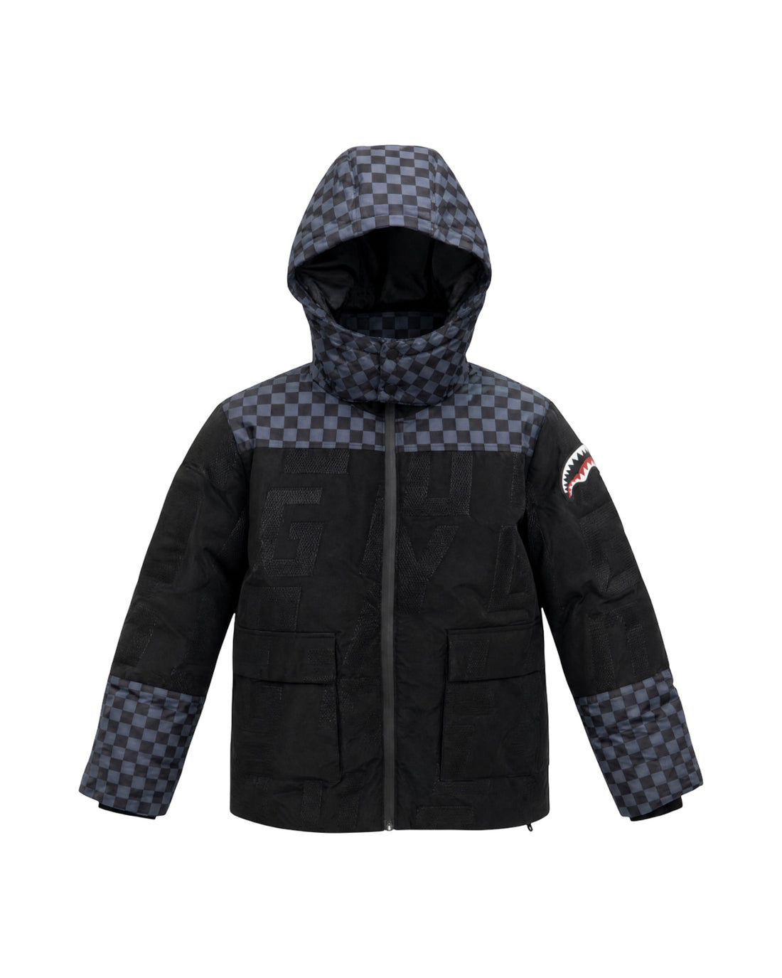 CHECKERED PADDED JACKET
