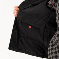 CHECKERED PADDED JACKET