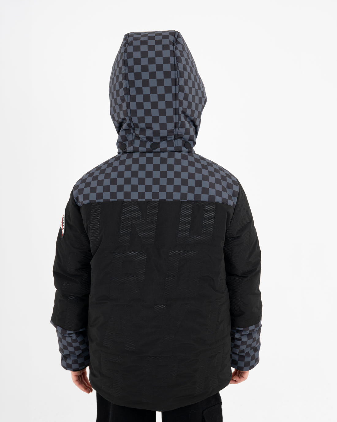 CHECKERED PADDED JACKET