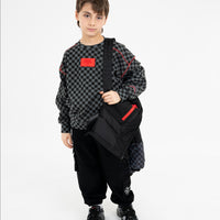 CHECKERED PADDED JACKET