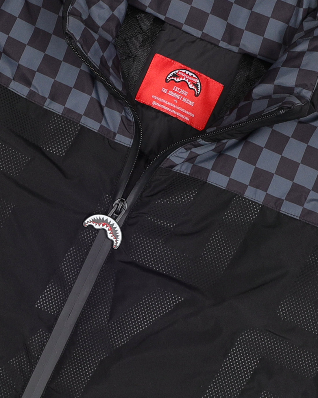 CHECKERED PADDED JACKET
