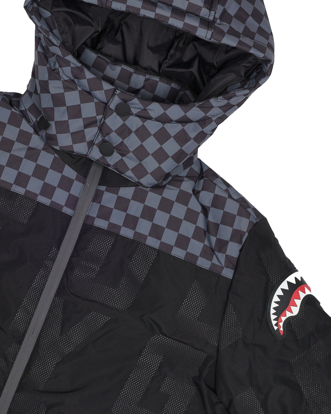 CHECKERED PADDED JACKET
